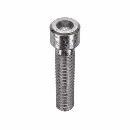 Socket Head Cap Screw: 1/4"-20 Thread Size, 1 1/8 in Lg, Std, Plain, Stainless Steel, 18-8, 100 PK