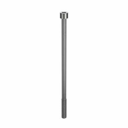 Socket Head Cap Screw: 1/4"-20 Thread Size, 5 in Lg, Std, Plain, Stainless Steel, 18-8, 25 PK