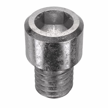Socket Head Cap Screw: 5/16"-18 Thread Size, 3/8 in Lg, Std, Plain, Stainless Steel, 18-8, 100 PK