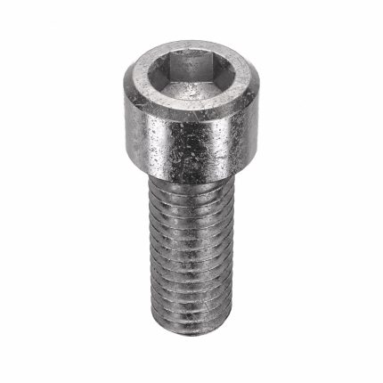 Socket Head Cap Screw: 3/8"-16 Thread Size, 1 in Lg, Std, Plain, Stainless Steel, 18-8, 50 PK