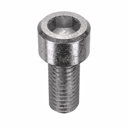 Socket Head Cap Screw: 7/16"-14 Thread Size, 1 in Lg, Std, Plain, Stainless Steel, 18-8, 25 PK