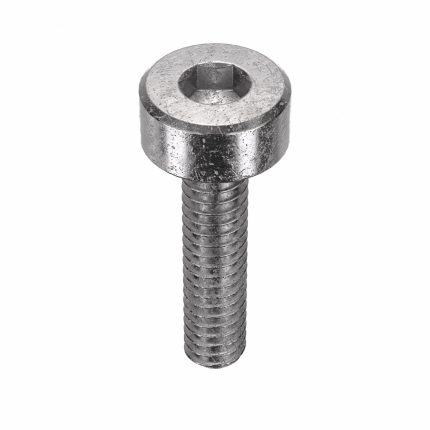 Socket Head Cap Screw: #2-56 Thread Size, 3/8 in Lg, Std, Plain, Stainless Steel, 316, 100 PK