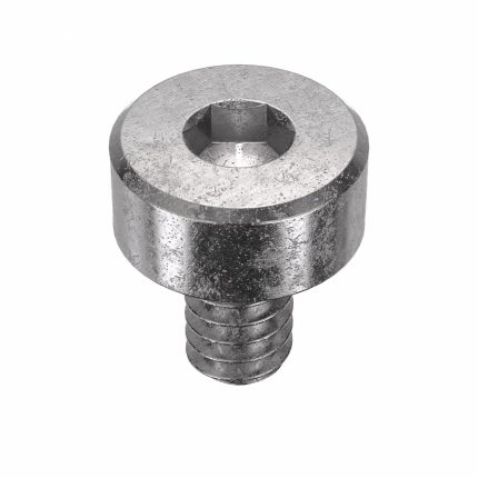 Socket Head Cap Screw: #4-40 Thread Size, 3/16 in Lg, Std, Plain, Stainless Steel, 316, 100 PK