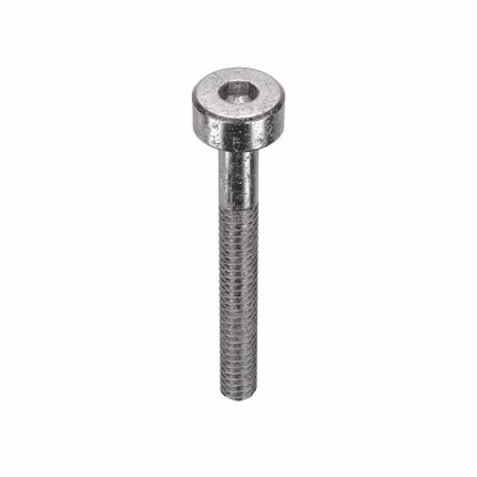 Socket Head Cap Screw: #4-40 Thread Size, 1 in Lg, Std, Plain, Stainless Steel, 316, 100 PK
