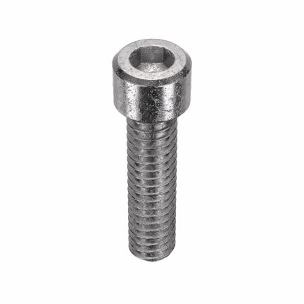 Socket Head Cap Screw: 1/4"-20 Thread Size, 1 in Lg, Std, Plain, Stainless Steel, 316, 100 PK