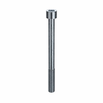 Socket Head Cap Screw: 5/16"-18 Thread Size, 3 1/2 in Lg, Std, Zinc Plated, Steel, 25 PK
