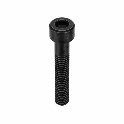 Socket Head Cap Screw: #10-32 Thread Size, 1 1/8 in Lg, Std, Black Oxide, Steel, 100 PK