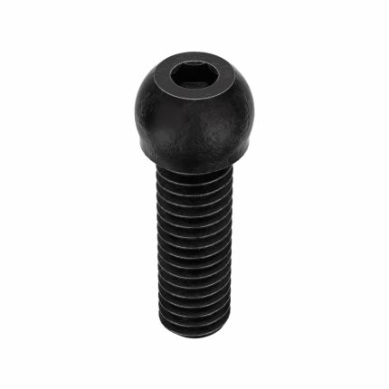 Socket Head Cap Screw: 5/16"-18 Thread Size, 1 in Lg, Button, Black Oxide, Steel, 50 PK