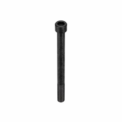 Socket Head Cap Screw: 3/8"-24 Thread Size, 4 1/2 in Lg, Std, Black Oxide, Steel, 10 PK