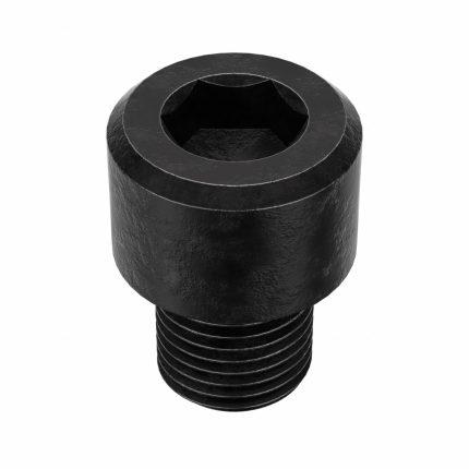 Socket Head Cap Screw: 1/2"-20 Thread Size, 1/2 in Lg, Std, Black Oxide, Steel, 3/8 in Drive, 10 PK