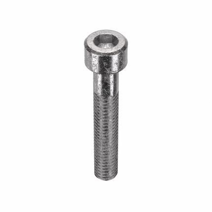 Socket Head Cap Screw: #10-32 Thread Size, 1 1/8 in Lg, Std, Plain, Stainless Steel, 18-8, 100 PK