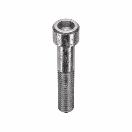 Socket Head Cap Screw: 3/8"-24 Thread Size, 2 in Lg, Std, Plain, Stainless Steel, 18-8, 25 PK