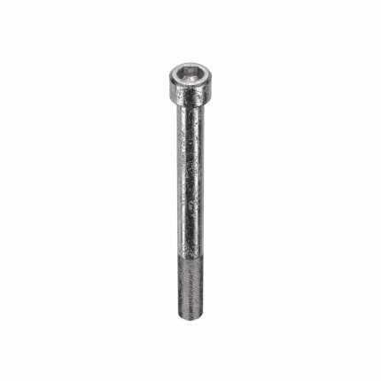 Socket Head Cap Screw: 3/8"-24 Thread Size, 4 in Lg, Std, Plain, Stainless Steel, 18-8, 10 PK