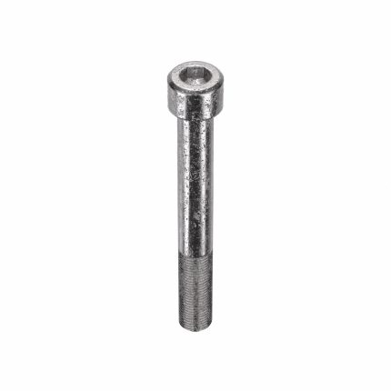 Socket Head Cap Screw: 1/2"-20 Thread Size, 4 in Lg, Std, Plain, Stainless Steel, 18-8, 5 PK
