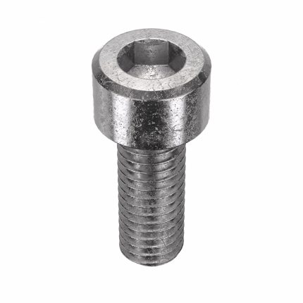 Socket Head Cap Screw: #10-32 Thread Size, 1/2 in Lg, Std, Plain, Stainless Steel, 316, 100 PK