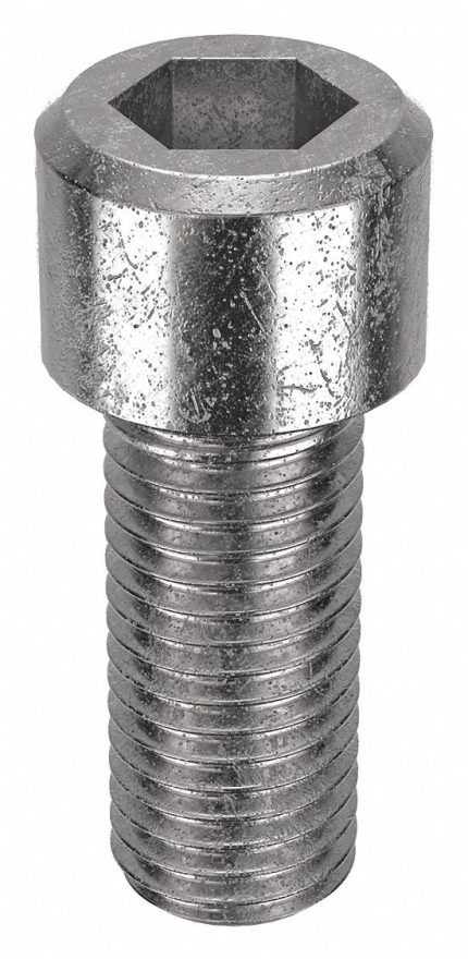 Socket Head Cap Screw: 5/16"-24 Thread Size, 3/4 in Lg, Std, Plain, Stainless Steel, 316, 100 PK