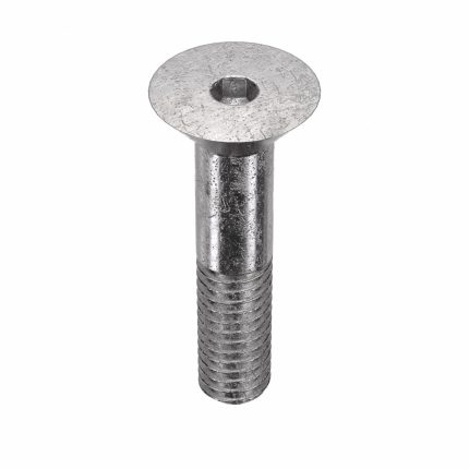 Socket Flat Head Screw: 5/16"-18 Thread Size, 1 1/4 in Lg, Flat, Plain, Stainless Steel, 18-8, 50 PK