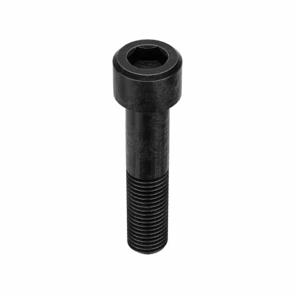 Socket Head Cap Screw: M24-3 Thread Size, 110 mm Lg, Std, Black Oxide, Steel, Class 12.9, 5 PK
