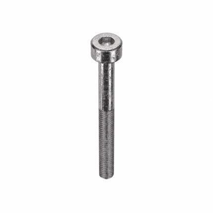 Socket Head Cap Screw: M3-0.5 Thread Size, 30 mm Lg, Std, Plain, Stainless Steel, 18-8, 50 PK