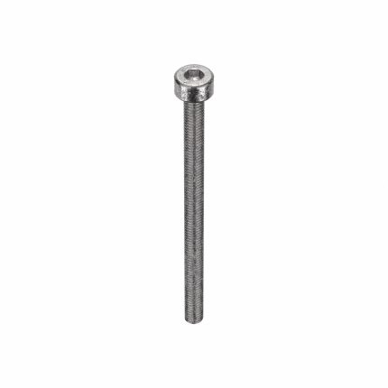Socket Head Cap Screw: M3-0.5 Thread Size, 45 mm Lg, Std, Plain, Stainless Steel, 18-8, 50 PK
