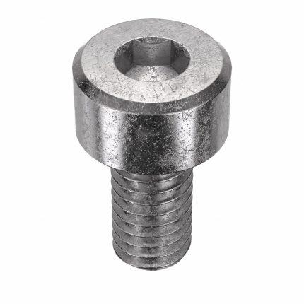 Socket Head Cap Screw: M4-0.7 Thread Size, 8 mm Lg, Std, Plain, Stainless Steel, 18-8, 50 PK
