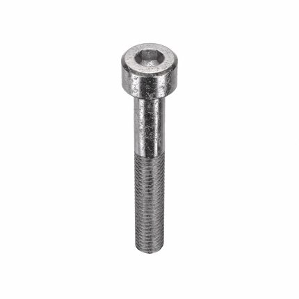 Socket Head Cap Screw: M5-0.8 Thread Size, 35 mm Lg, Std, Plain, Stainless Steel, 18-8, 50 PK