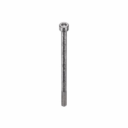 Socket Head Cap Screw: M6-1 Thread Size, 110 mm Lg, Std, Plain, Stainless Steel, 18-8, 25 PK