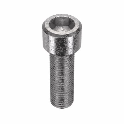 Socket Head Cap Screw: M16-2 Thread Size, 50 mm Lg, Std, Plain, Stainless Steel, 18-8, 10 PK