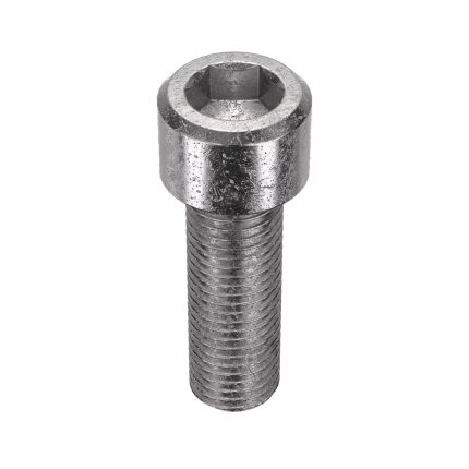 Socket Head Cap Screw: M20-2.5 Thread Size, 60 mm Lg, Std, Plain, Stainless Steel, 18-8, 5 PK