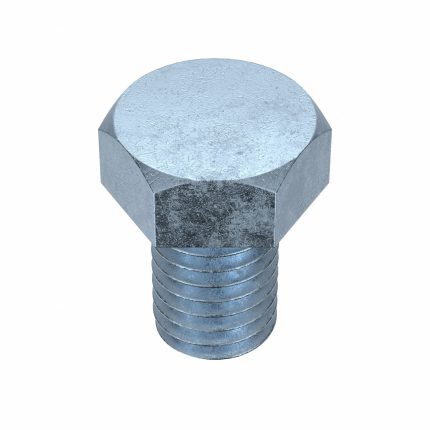 Hex Head Cap Screw: Steel, Grade 5, Zinc Plated, 1/2"-13, Coarse, 3/4 in lg, Globally Sourced, 25 PK