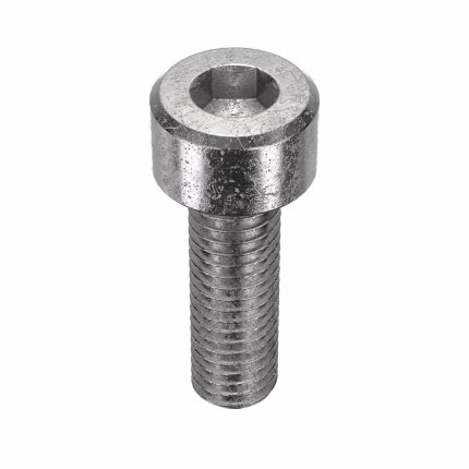 Socket Head Cap Screw: M5-0.8 Thread Size, 16 mm Lg, Std, Plain, Stainless Steel, 18-8, 50 PK