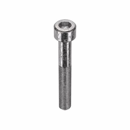 Socket Head Cap Screw: #10-32 Thread Size, 1 3/8 in Lg, Std, Plain, Stainless Steel, 18-8, 100 PK