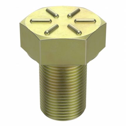 Hex Head Cap Screw: Steel, Grade 8, Zinc Yellow, 7/8"-14, Fine, 1 1/2 in lg, Globally Sourced, 5 PK