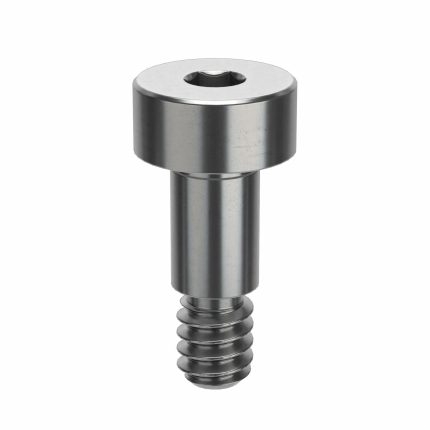 Shoulder Screw: Std Shoulder Screw, #6-32 Thr Size, 3/16 in Thr Lg, 1/4 in Shoulder Lg, Std, Plain