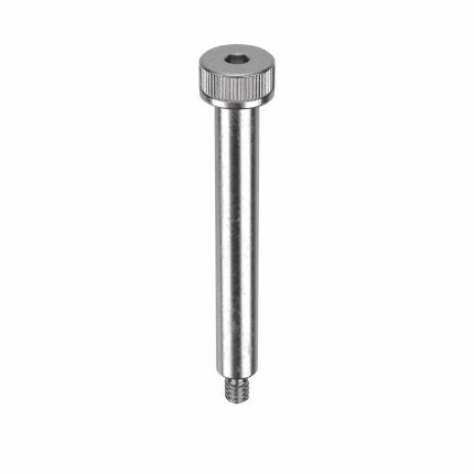 Shoulder Screw: Std Shoulder Screw, #8-32 Thr Size, 3/16 in Thr Lg, 1 3/8 in Shoulder Lg, Std, Plain