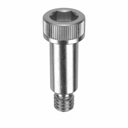 Shoulder Screw: Std Shoulder Screw, #8-32 Thr Size, 3/16 in Thr Lg, 15/32 in Shoulder Lg, Std, Plain