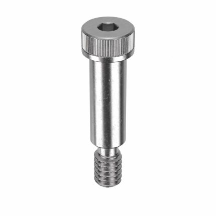 Shoulder Screw: Std Shoulder Screw, 1/4"-20 Thr Size, 7/16 in Thr Lg, 7/8 in Shoulder Lg, Std, Plain