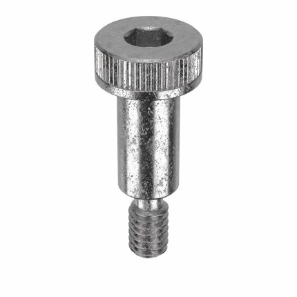 Shoulder Screw: Std Shoulder Screw, M2-0.4 Thr Size, 3.8 mm Thr Lg, 6 mm Shoulder Lg, Std, Plain