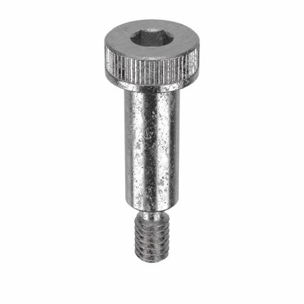 Shoulder Screw: Std Shoulder Screw, M2-0.4 Thr Size, 3.8 mm Thr Lg, 8 mm Shoulder Lg, Std, Plain
