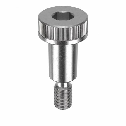 Shoulder Screw: Std Shoulder Screw, M2-0.4 Thr Size, 3.8 mm Thr Lg, 5 mm Shoulder Lg, Std, Plain
