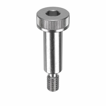 Shoulder Screw: Std Shoulder Screw, M2-0.4 Thr Size, 3.8 mm Thr Lg, 8 mm Shoulder Lg, Std, Plain