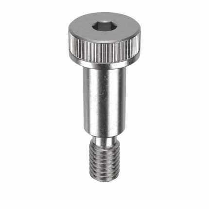 Shoulder Screw: Std Shoulder Screw, M6-1 Thr Size, 11 mm Thr Lg, 16 mm Shoulder Lg, Std, Plain