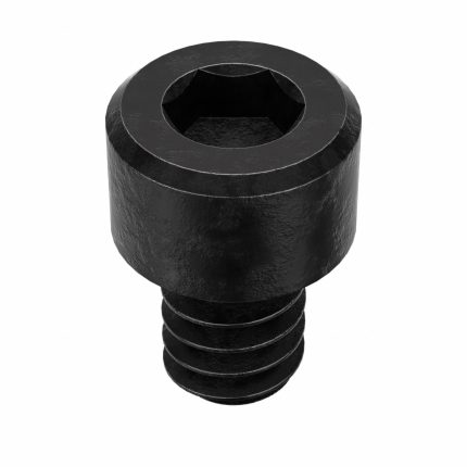Socket Head Cap Screw: #6-32 Thread Size, 3/16 in Lg, Std, Black Oxide, Steel, 7/64 in Drive, 100 PK