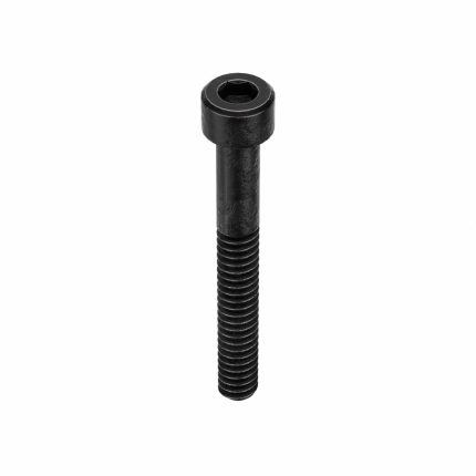 Socket Head Cap Screw: #6-32 Thread Size, 1 1/8 in Lg, Std, Black Oxide, Steel, 100 PK