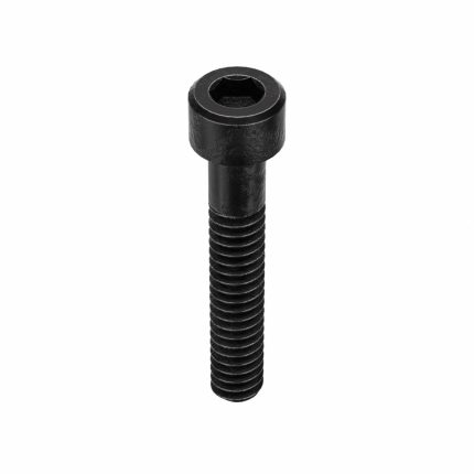 Socket Head Cap Screw: #10-24 Thread Size, 1 1/8 in Lg, Std, Black Oxide, Steel, 100 PK