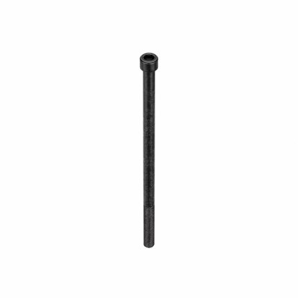 Socket Head Cap Screw: 3/8"-16 Thread Size, 7 1/2 in Lg, Std, Black Oxide, Steel, 5 PK
