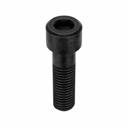 Socket Head Cap Screw: 9/16"-12 Thread Size, 2 in Lg, Std, Black Oxide, Steel, 7/16 in Drive, 5 PK