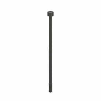 Socket Head Cap Screw: 7/8"-9 Thread Size, 18 in Lg, Std, Black Oxide, Steel, 0.875 in Head Ht