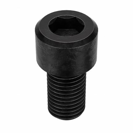 Socket Head Cap Screw: 1"-8 Thread Size, 1 3/4 in Lg, Std, Black Oxide, Steel, 1 in Head Ht, 5 PK