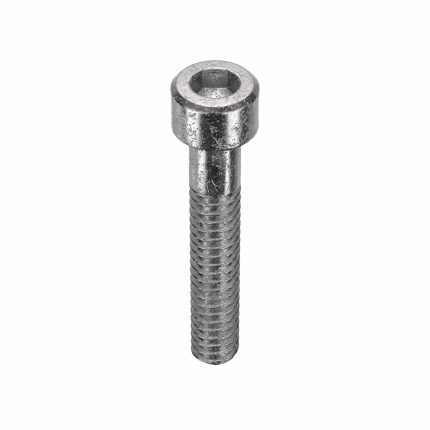 Socket Head Cap Screw: #10-24 Thread Size, 1 1/8 in Lg, Std, Plain, Stainless Steel, 18-8, 100 PK